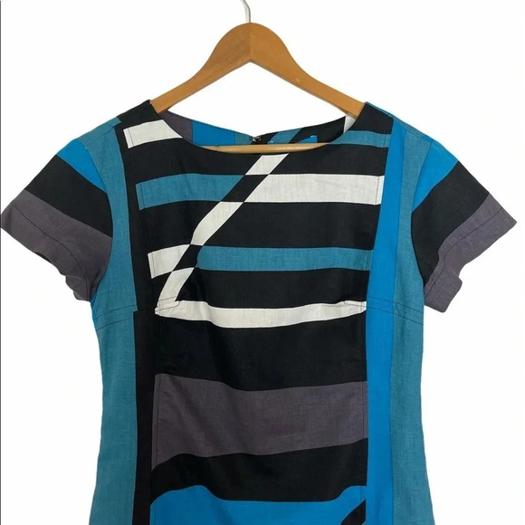 Derek Lam for DesigNation Striped Sheath Dress - Picture 7 of 11